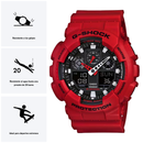 Reloj Casio G-SHOCK GA-100B-4A Diseño Deportivo