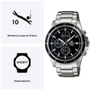 Reloj Casio Edifice EFR-526D-1A Cronografo Diseño Deportivo
