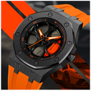 Reloj Skmei 2359 Giratorio Naranja