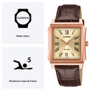 Reloj Casio Modelo MTP-B190RGL-9BV Diseño Elegante