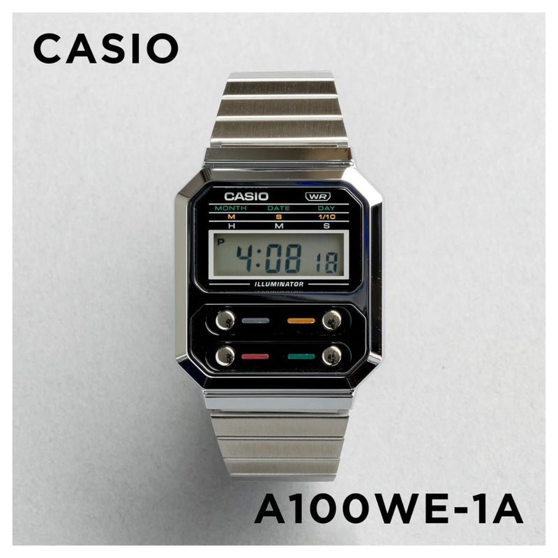 Reloj Casio A100WE-1A Diseño Vintage