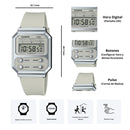 Reloj Casio A100WEF-8A Diseño Clasico