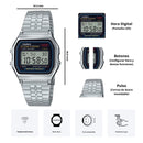 Reloj Casio Modelo A159WA-N1 Diseño Clásico
