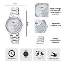 Reloj Q&Q A15A-003PY Diseño Elegante