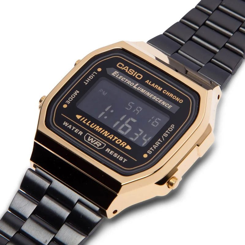 Reloj Casio Vintage A168WEGB-1B Acero Inoxidable