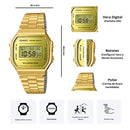Reloj Casio A168WEGM-9 Diseño Clasico