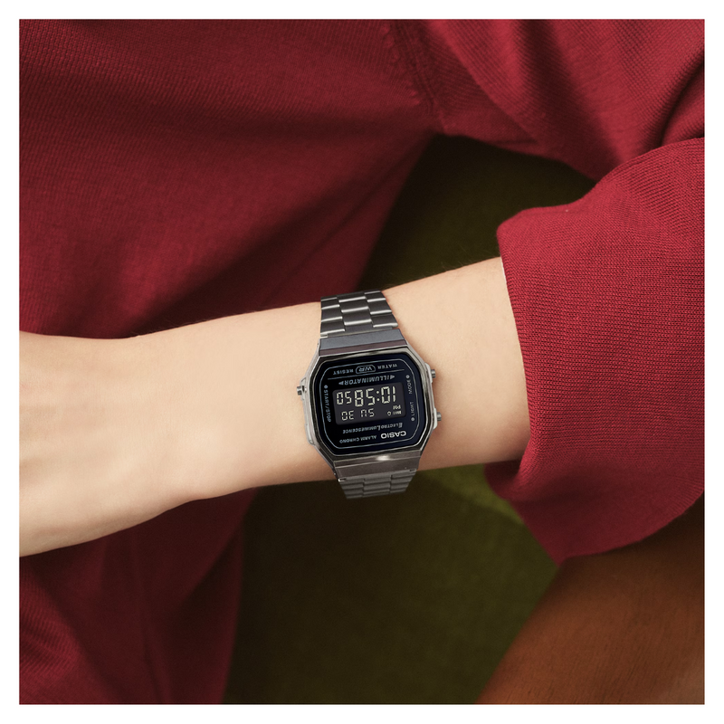 Reloj Casio Modelo A168WGG-1B Diseño Vintage