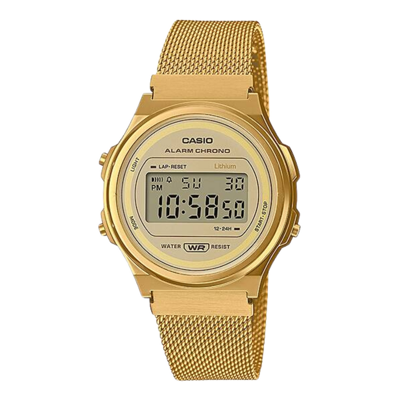 Reloj Casio Modelo A171WEMG-9A Diseño Vintage