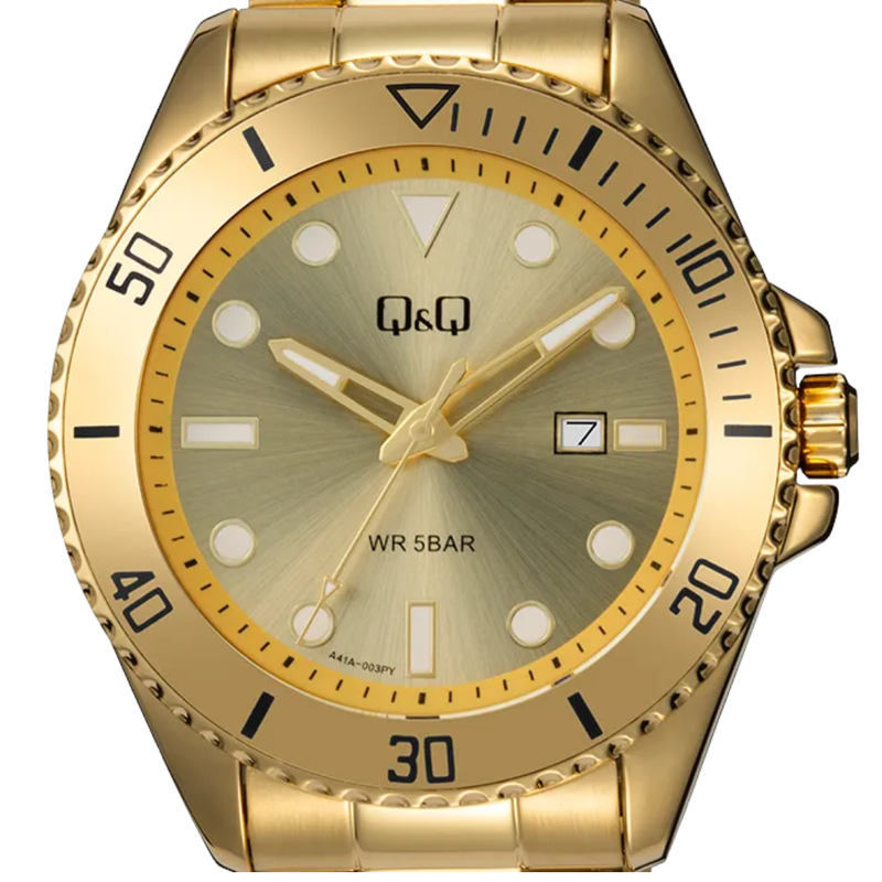 Reloj Q&Q Modelo A41A-003PY Diseño Elegante