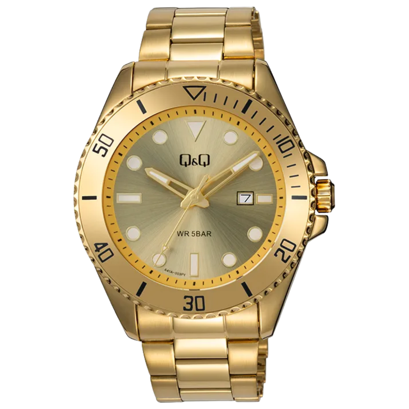 Reloj Q&Q Modelo A41A-003PY Diseño Elegante