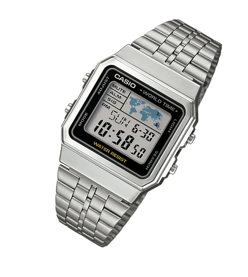 Reloj Casio Modelo A500WA-1DF Diseño Clásico