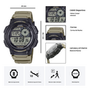 Reloj Casio AE-1000W-5A Diseño Deportivo