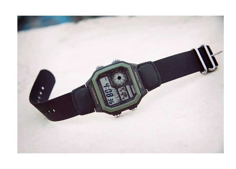 Reloj Casio Referencia AE-1200WHB-1B Diseño Deportivo