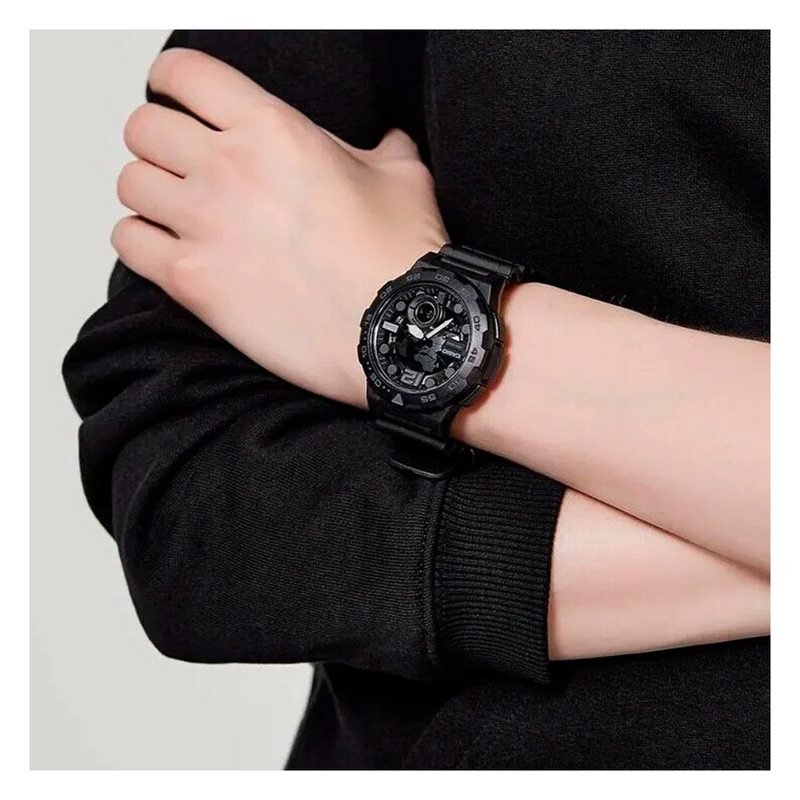 Reloj Casio Modelo AEQ-100W-1B Diseño Deportivo