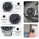 Reloj Casio AMW-880D-1A Analogo/Digital - Elegante