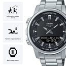 Reloj Casio AMW-880D-1A Analogo/Digital - Elegante