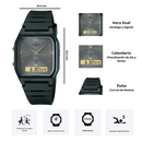 Reloj Casio Modelo AW-48HE-8A Diseño Vintage