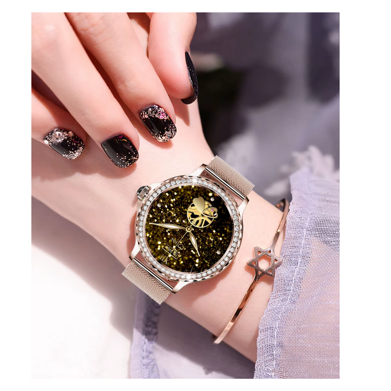 Reloj inteligente Mobulaa AMOR Dama - Oro rosa