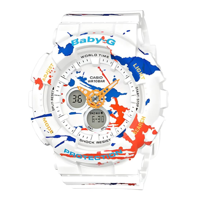 Reloj Casio BABY-G Modelo BA-120SPL-7A Diseño Deportivo