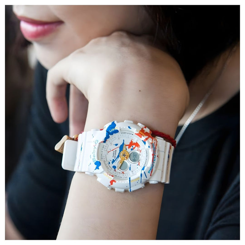 Reloj Casio BABY-G Modelo BA-120SPL-7A Diseño Deportivo