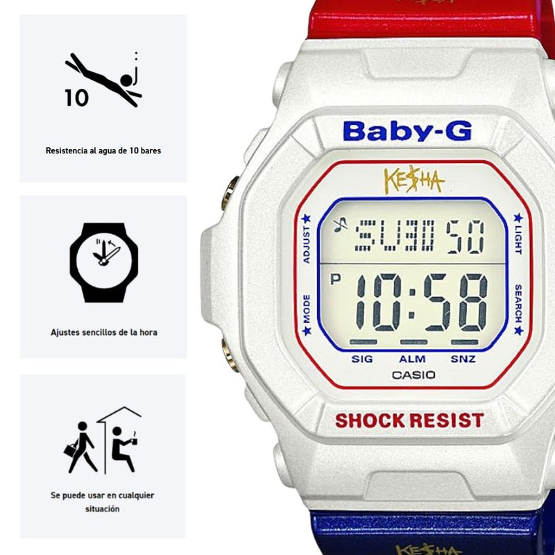 Reloj G-SHOCK BG-5600KS-7D Edicion Estrella Pop Kesha