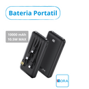 Batería Portátil 1Hora GAR148 / 10000mAh - Negra