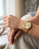 Reloj Q&Q C09A-026PY DIseño Elegante