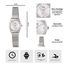 Reloj Q&Q C50A-007PY Diseño Elegante