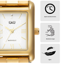 Reloj Q&Q Modelo C69A-008PY Diseño Elegante