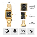 Reloj Q&Q C69A-009PY Diseño Sencillo