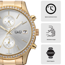 Reloj Q&Q Modelo C70A-005PY Diseño Elegante