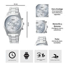 Reloj Q&Q C71A-002PY Diseño Casual