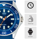 Reloj Q&Q Modelo C72A-006PY Diseño Elegante