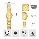 Reloj Q&Q C74A-004PY Diseño Elegante