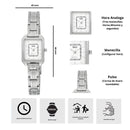 Reloj Q&Q C76A-001PY Diseño Casual