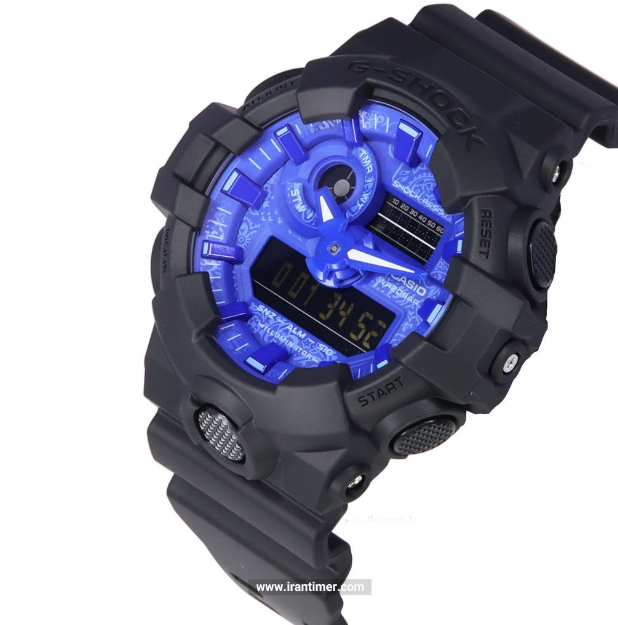 Reloj Casio G-SHOCK Caballero GA-700BP-1A Diseño Deportivo