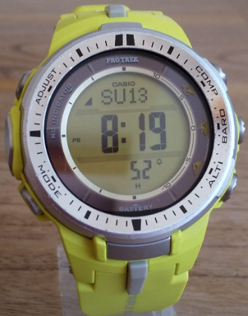 Reloj Casio G-SHOCK Modelo PRW-3000-9BDR Diseño Deportivo