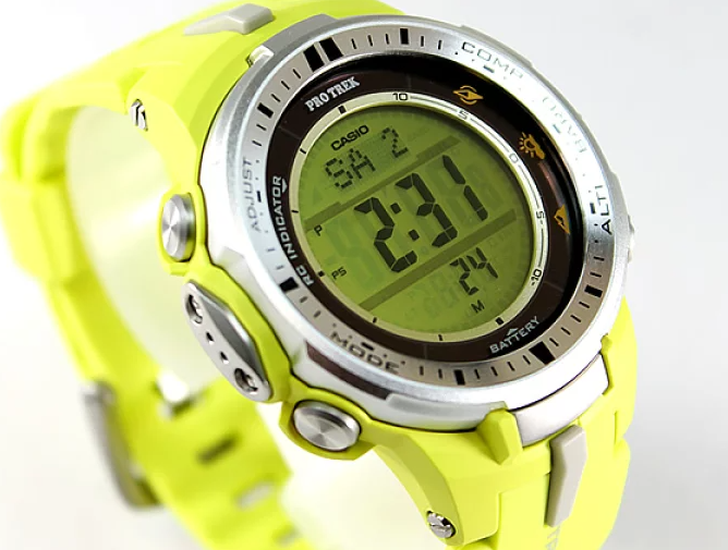 Reloj Casio G-SHOCK Modelo PRW-3000-9BDR Diseño Deportivo