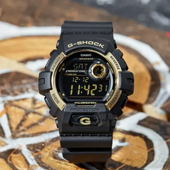 Reloj Casio G-SHOCK Modelo G-8900GB-1 Diseño Deportivo