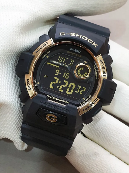 Reloj Casio G-SHOCK Modelo G-8900GB-1 Diseño Deportivo