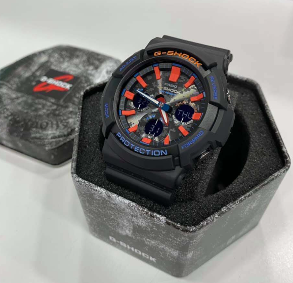 Reloj Casio G-SHOCK Modelo GAS-100CT-1A Diseño Deportivo