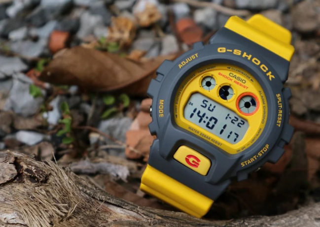 Reloj Casio G-SHOCK Modelo DW-6900Y-9 Diseño Deportivo