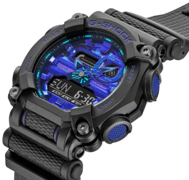 Reloj Casio G-SHOCK Modelo GA-900VB-1A Diseño Deportivo