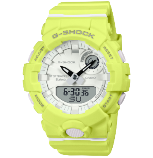 Reloj Casio G-SHOCK Modelo GMA-B800-9A Diseño Deportivo