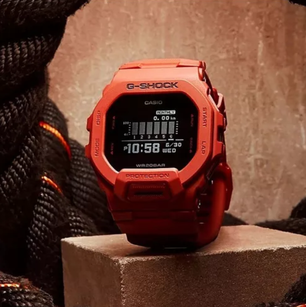 Reloj Casio G-SHOCK Caballero GBD-200RD-4DR Diseño Deportivo