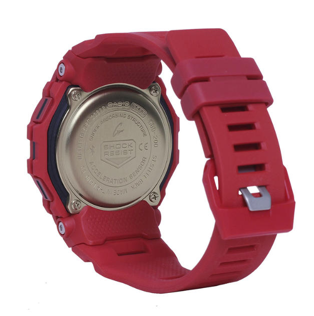 Reloj Casio G-SHOCK Caballero GBD-200RD-4DR Diseño Deportivo