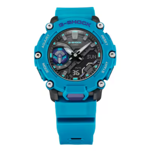 Reloj Casio G-SHOCK Caballero GA-2200-2A Diseño Deportivo