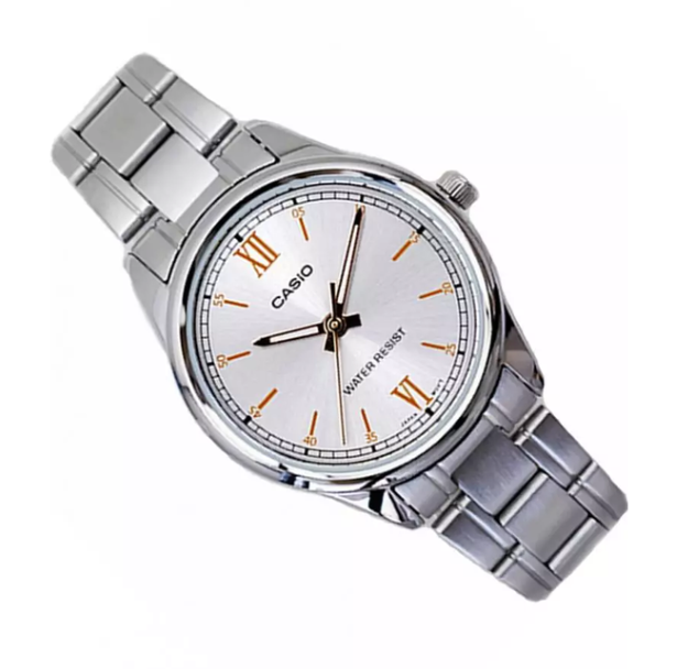 Reloj Casio Referencia LTP-V005D-7B2 Para Dama Original y Elegante