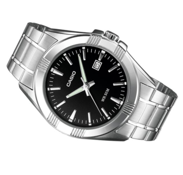 Reloj Casio Para Caballero MTP-1308D-1A Diseño Elegante