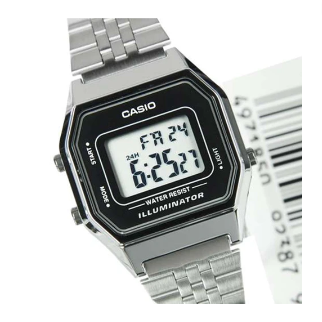 Reloj Casio LA680WA-1D Unisex